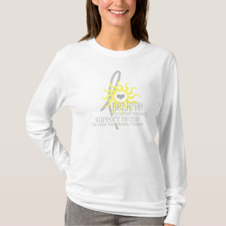 glauben Sie an ein helles morgen T-Shirt