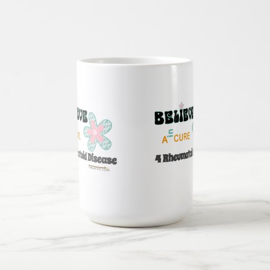 Glauben Sie an eine Heilungs-Tasse Kaffeetasse (Mittel)