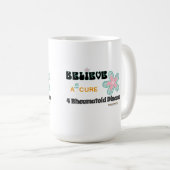 Glauben Sie an eine Heilungs-Tasse Kaffeetasse (VorderseiteRechts)