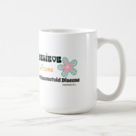 Glauben Sie an eine Heilungs-Tasse Kaffeetasse