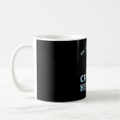Glauben Sie an Energiekristall-Heilmittel Steine Kaffeetasse (Links)