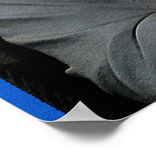 Glauben Sie an Engel 36 x 24 Poster (Ecke)