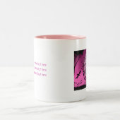 Glauben Sie an Fee-Tasse Zweifarbige Tasse (Mittel)