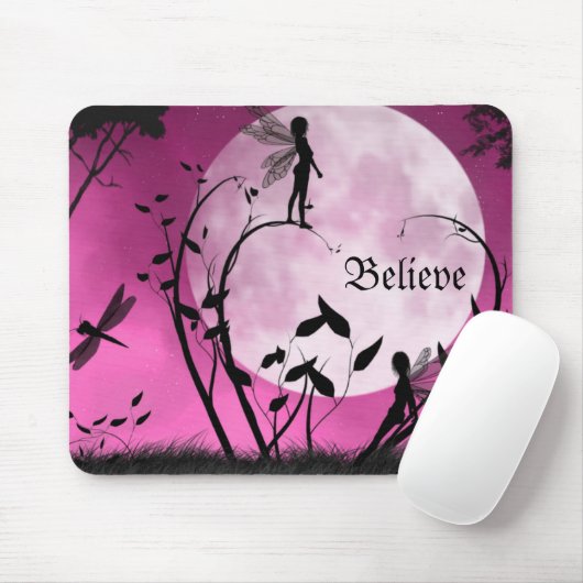 Glauben Sie an Feen Mousepad (Mit Mouse)