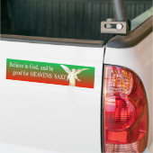 Glauben Sie an Gott Autoaufkleber (Auf Lkw)