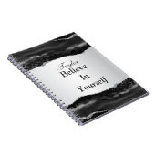 Glauben Sie an Ihr eigenes Notebook Notizblock (Rechte Seite)