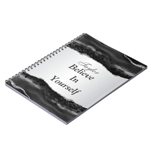 Glauben Sie an Ihr eigenes Notebook Notizblock (Linke Seite)