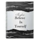 Glauben Sie an Ihr eigenes Notebook Notizblock (Vorderseite)