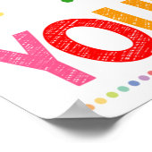 Glauben Sie an Ihr Klassenzimmer-Poster Poster (Ecke)