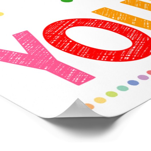 Glauben Sie an Ihr Klassenzimmer-Poster Poster (Ecke)