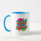 Glauben Sie an Ihr Motivierend Geschenk Tasse (Links)