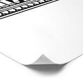 Glauben Sie an Ihr Regal Poster (Ecke)