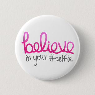 Glauben Sie an Ihr Selbst Button