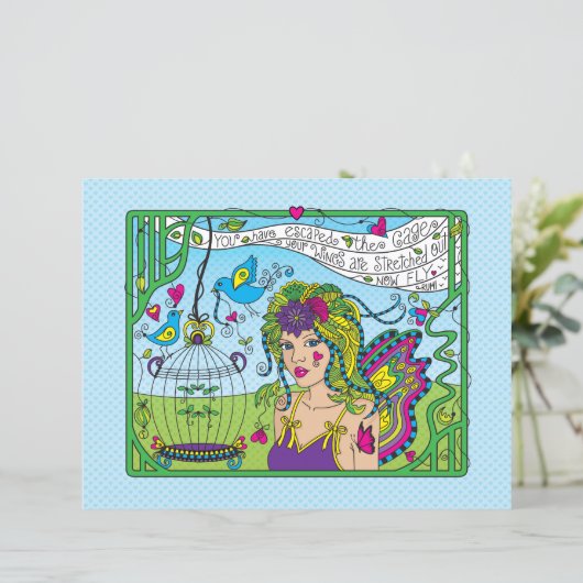 Glauben Sie an Ihr selbst_Flachpapier Blatt 11"x 8 (Stehend Vorderseite)