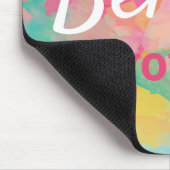 Glauben Sie an Ihr Selbstzitieren Abstrakte Wasser Mousepad (Ecke)