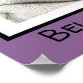 Glauben Sie an Ihr Träumer-Poster Poster (Ecke)