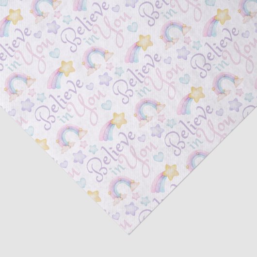 Glauben Sie an Ihr Zwirnpapier Seidenpapier (Ausschnitt)