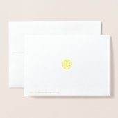 Glauben Sie an Ihre eigene Einhornkarte Folienkarte (Rückseite mit Umschlag)