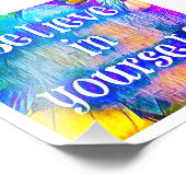 Glauben Sie an Ihre eigene Kunstdruckerei Fotodruck (Ecke)