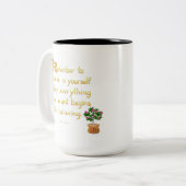 Glauben Sie an Ihre eigene Tasse (Vorderseite Links)