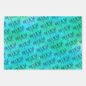 Glauben Sie an Ihre eigenen Papierblätter Geschenkpapier Set (Vorderseite)