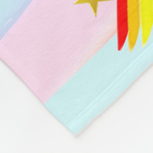 GLAUBEN SIE AN IHRE GYMNASTICS-DESIGN FLEECEDECKE (Ecke)