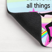 GLAUBEN SIE AN IHRE GYMNASTICS-DESIGN MOUSEPAD (Ecke)