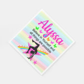 GLAUBEN SIE AN IHRE GYMNASTICS-DESIGN SERVIETTE (Ecke)