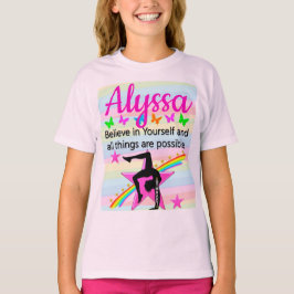 GLAUBEN SIE AN IHRE GYMNASTICS-DESIGN T-Shirt