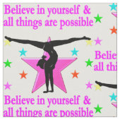 GLAUBEN SIE AN IHRE GYMNASTIK STOFF (Nahaufnahme)