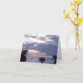 Glauben Sie an Ihre Karte (Gelbe Blume)