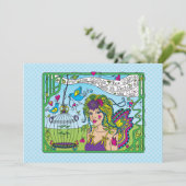 Glauben Sie an Ihre selbst_flache Karte 7" x 5" (Stehend Vorderseite)