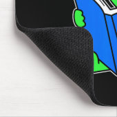 Glauben Sie an Ihre selbst lustige Alien Ufo Desig Mousepad (Ecke)