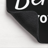 Glauben Sie an Ihre Selbstziffer Selbstgefälligkei Mousepad (Ecke)