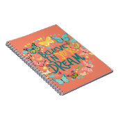 Glauben Sie an Ihre Träume Notizblock (Rechte Seite)