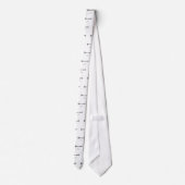 Glauben Sie an Ihren eigenen Text und Bild Krawatte (Rückseite)