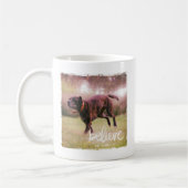 Glauben Sie an Ihren Hund Kaffeetasse (Links)