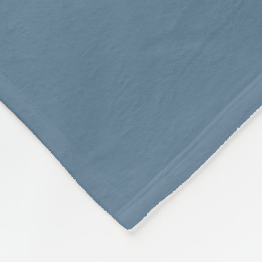 Glauben Sie an Magic Dusty Blue Fleece Blanket (Ecke)