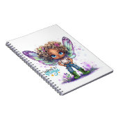 Glauben Sie an Magic Fairy Spiral Notebook Notizblock (Rechte Seite)