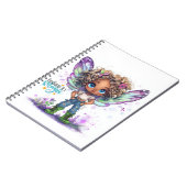 Glauben Sie an Magic Fairy Spiral Notebook Notizblock (Linke Seite)