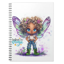 Glauben Sie an Magic Fairy Spiral Notebook