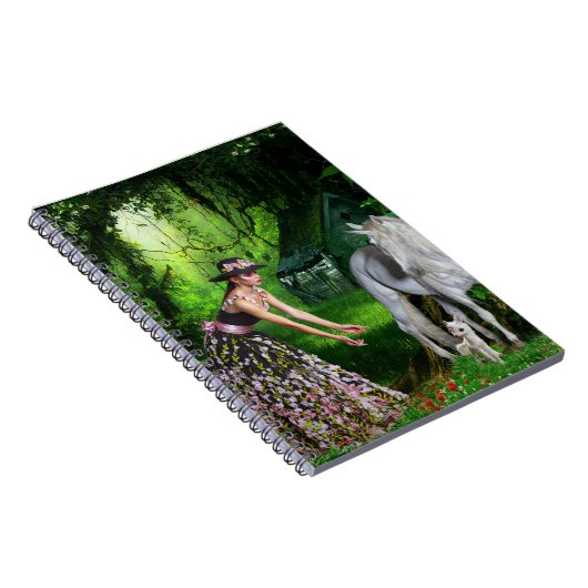 Glauben Sie an Magic Spiral Notebook Notizblock (Rechte Seite)