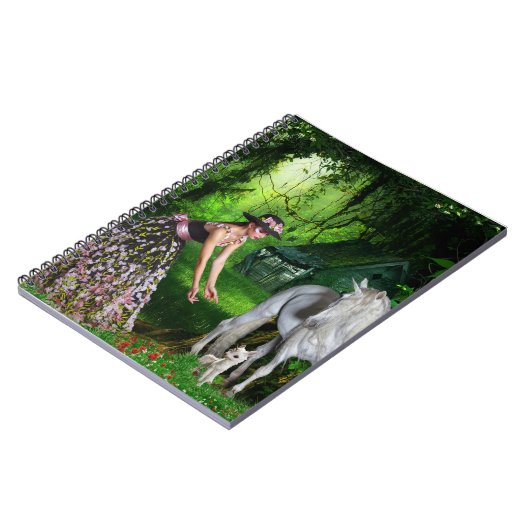 Glauben Sie an Magic Spiral Notebook Notizblock (Linke Seite)