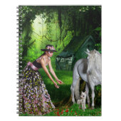 Glauben Sie an Magic Spiral Notebook Notizblock (Vorderseite)