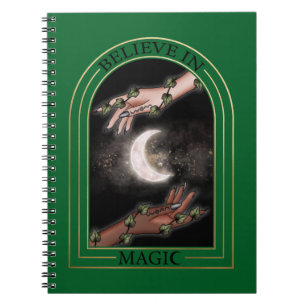 Glauben Sie an Magic Spiral Notebook Notizblock