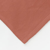 Glauben Sie an Magic Terracotta Fleece Blanket (Ecke)