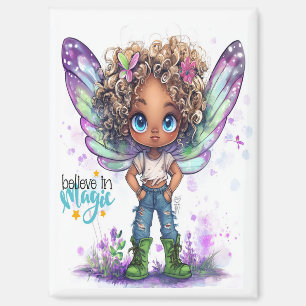 Glauben Sie an Magie Fairy Magnet