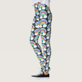 Glauben Sie an magisches Retro-Design Leggings (Links)