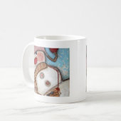 Glauben Sie an Schneemänner Kaffeetasse (Vorderseite Links)