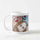 Glauben Sie an Schneemänner Kaffeetasse (Links)